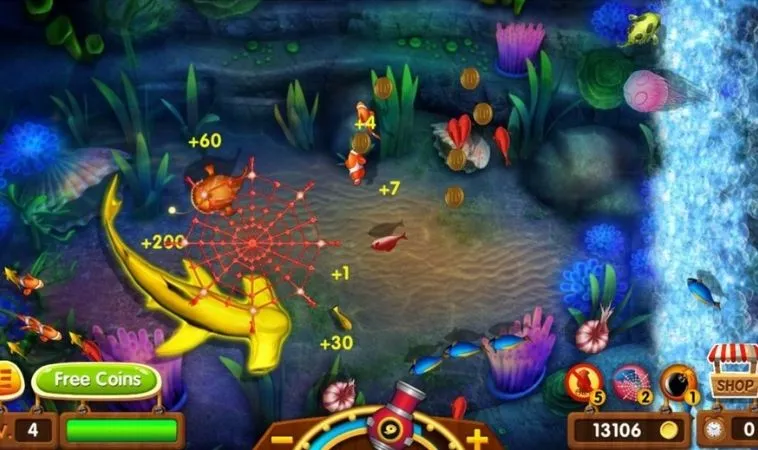 Giao diện chơi Thợ Săn Cá tại OPPA888